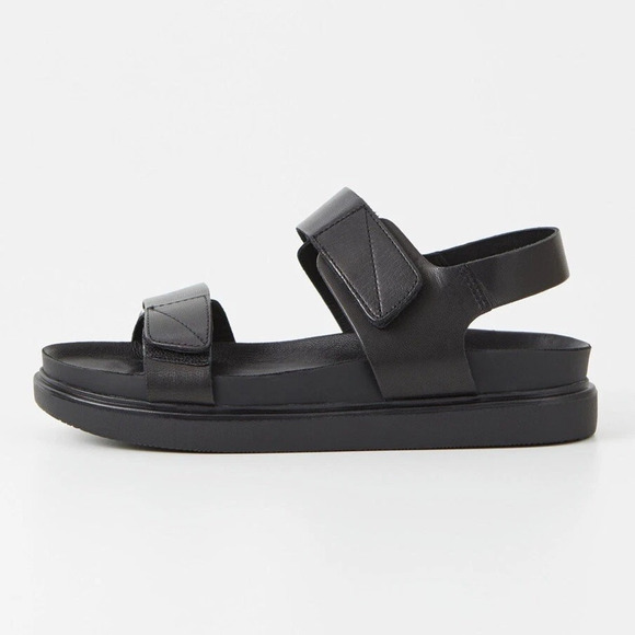 Vagabond Erin Black Strap Sandal Size 41 - Picture 3 of 14